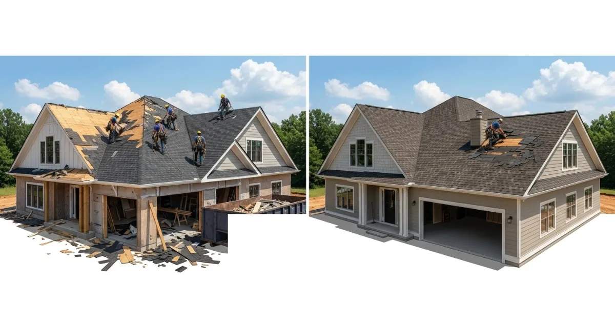 Roof Replacement vs. Roof Repair